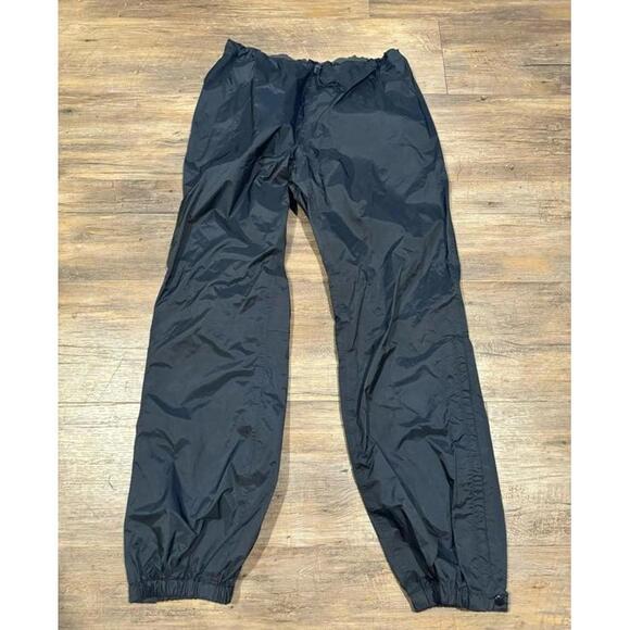 Patagonia Black Drawstring Rain Pants Sz XL NWOT - Picture 1 of 6